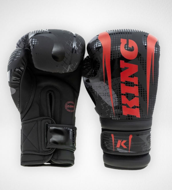 King Pro Boxing Boxningshandskar Shogun – Svart/Röd