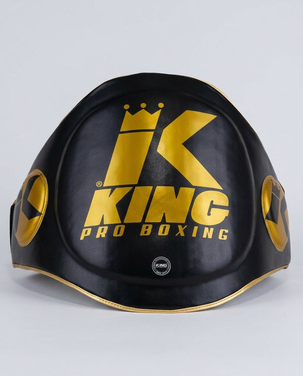 King Pro Boxing Mavebeskytter - Sort/Guld