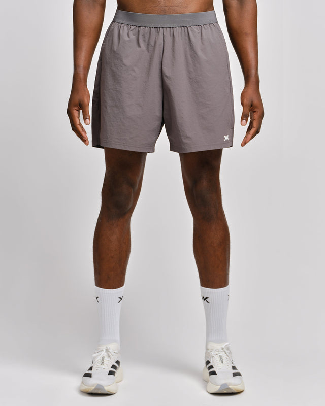 Shorts d'entraînement Caged Essential – Gris