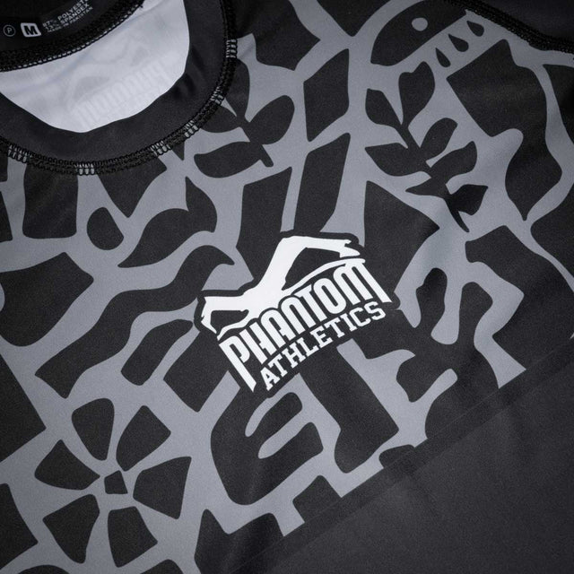 Phantom Athletics Rashguard Groundgame – Sort/Grå