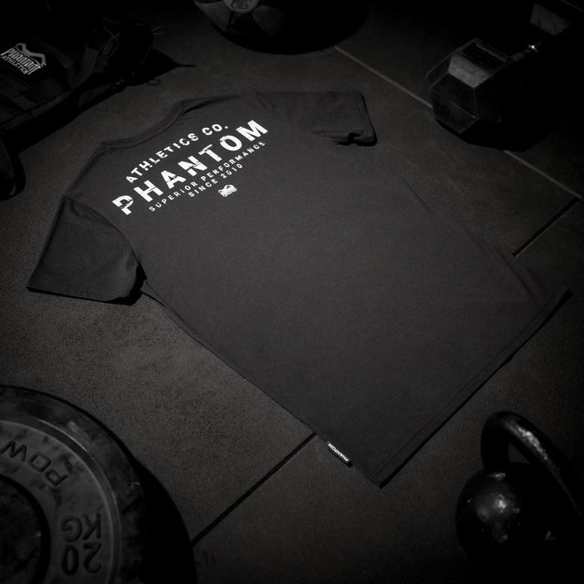 T-shirt Phantom Athletics Superior – Nero