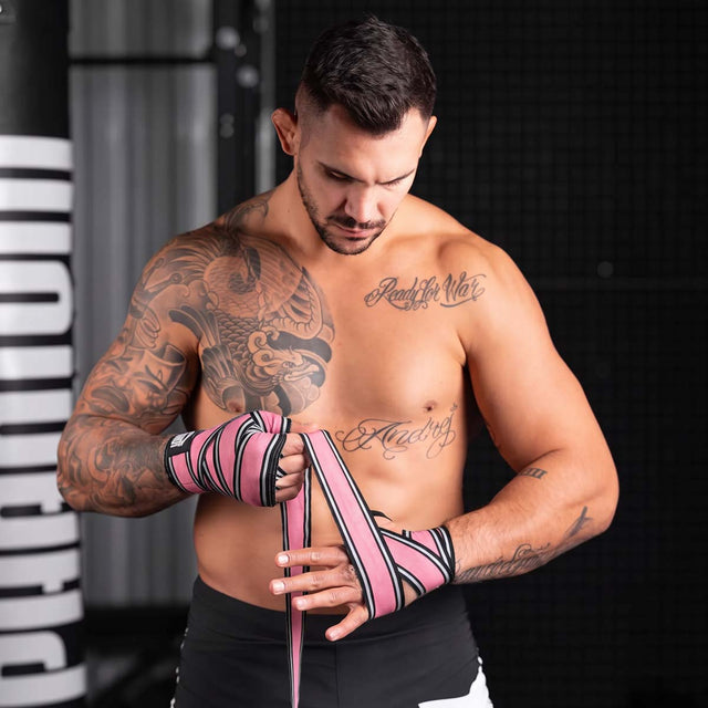 Bende da boxe Phantom Athletics MT-Pro – Rosa