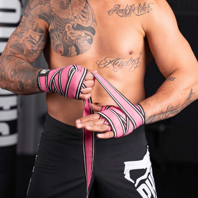 Bende da boxe Phantom Athletics MT-Pro – Rosa