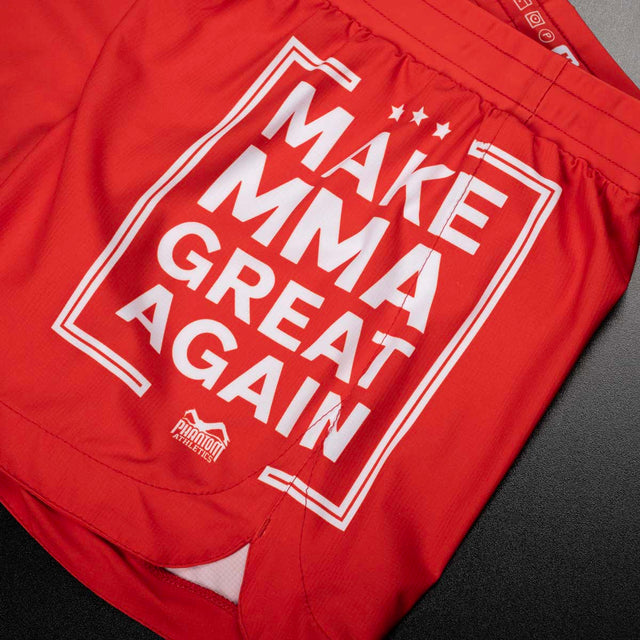 Phantom Athletics MMA-Shorts Fusion-R Make MMA Great Again – Rot
