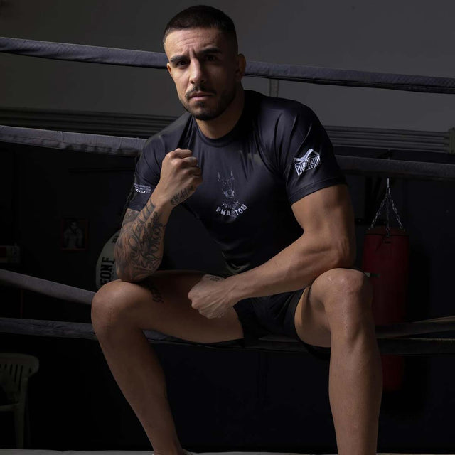 Rashguard Phantom Athletics EVO Dobermann – Negru