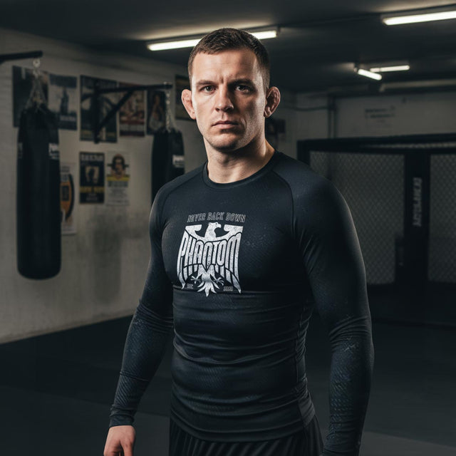 Phantom Athletics Rashguard Germany Eagle Long Sleeves – Black
