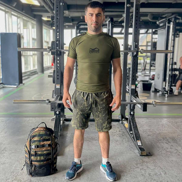 Rashguard Phantom Athletics EVO Apex Mangas Curtas - Army