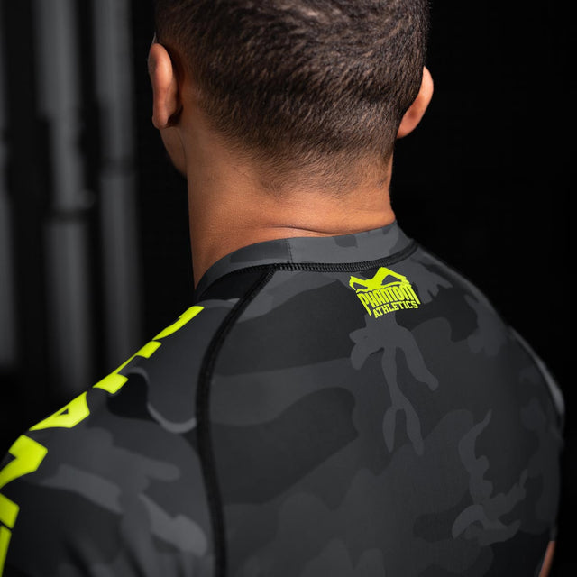 Phantom Athletics Rashguard EVO Neon – Sort/Neon