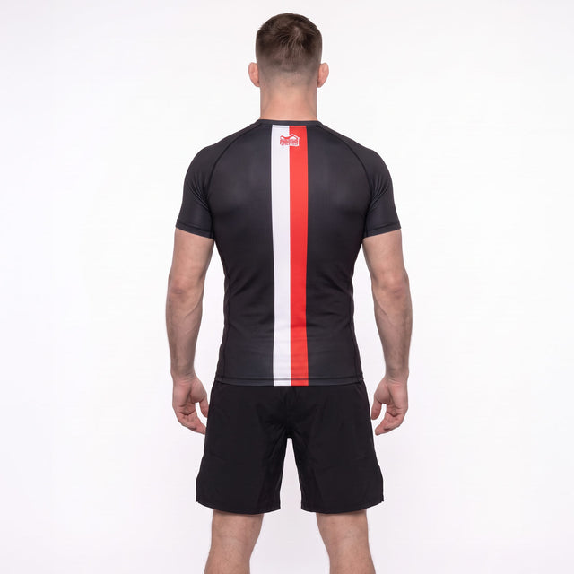 Rashguard Phantom Athletics Team Poland – Negru/Roșu/Alb