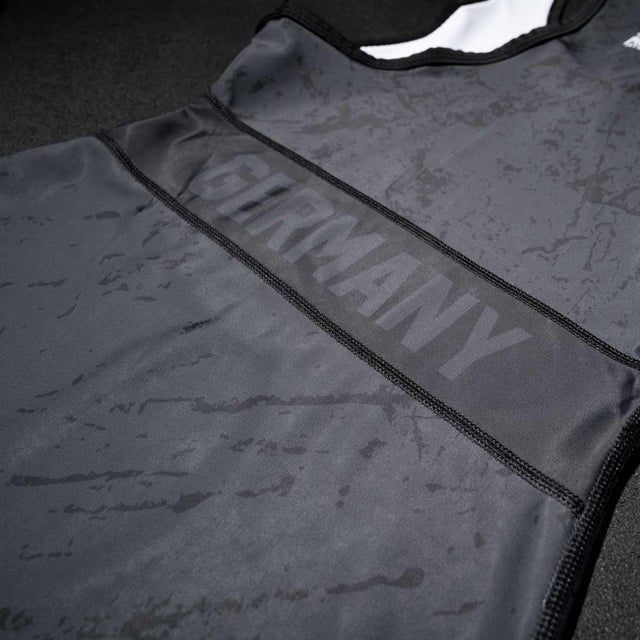 Phantom Athletics Worstelsinglet EVO Germany - Svart/Grå
