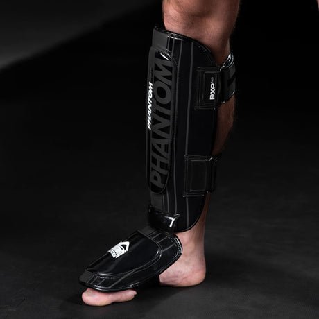 Phantom Athletics APEX Hybrid Shin Guards – Black