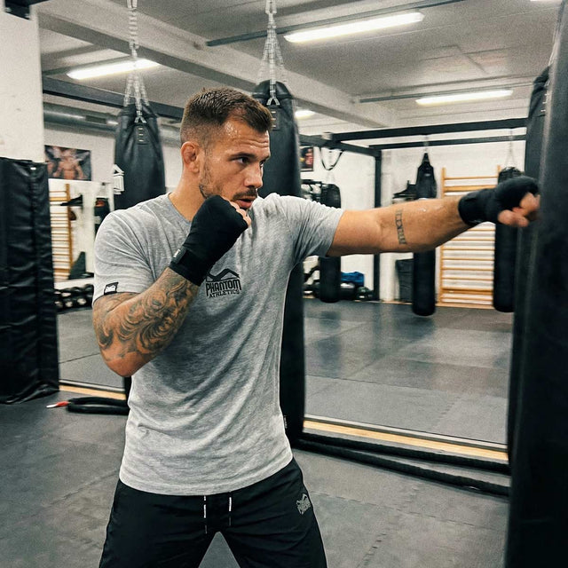 Tricou Phantom Athletics Team – Gri
