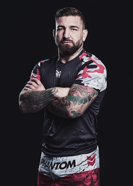 Phantom Athletics Tréninkové tričko EVO Camo – Červené