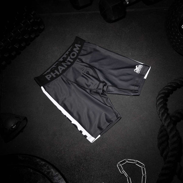 Pantaloncini a compressione Phantom Athletics Vector Apex – Nero