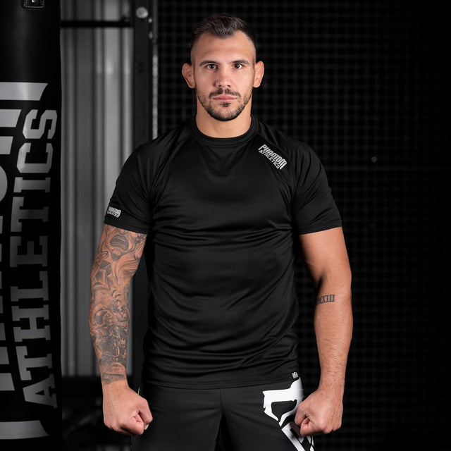 T-shirt Phantom Athletics Tactic Manga Curta – Preto