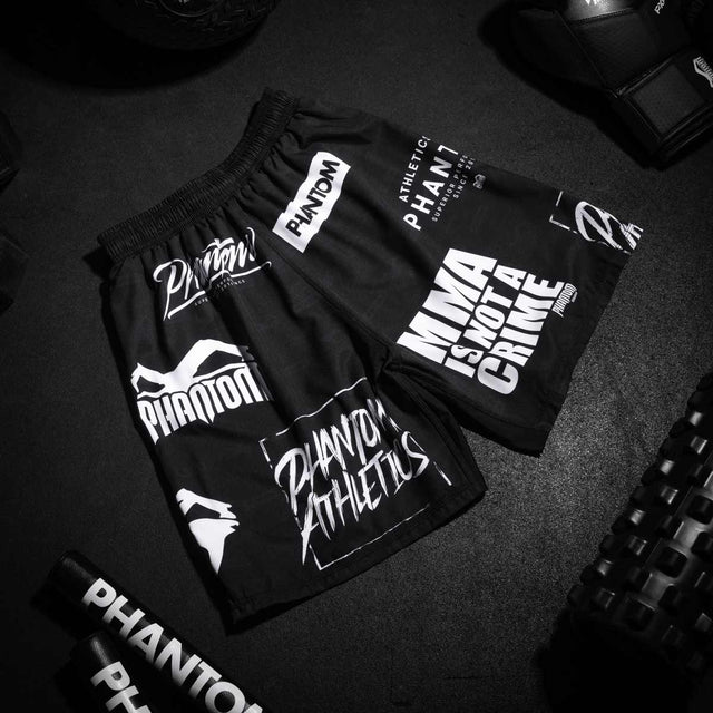 Calções de MMA Phantom Athletics EVO Legend – Preto