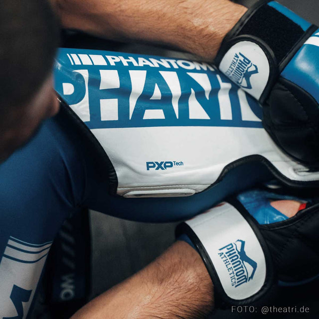 Chrániče holení Phantom Athletics APEX Striking – Modré