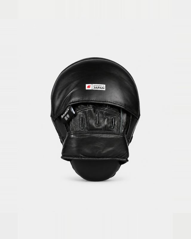 Raiken Leather Focus Mitts KIBA – Black