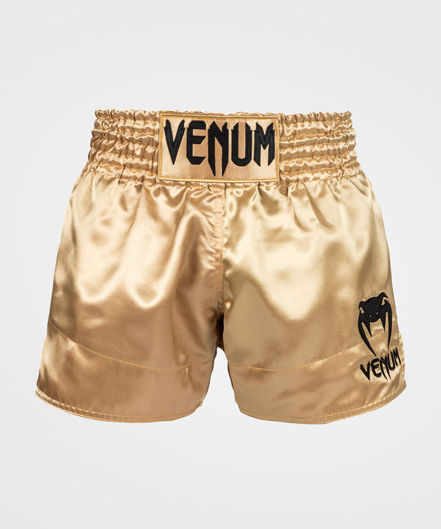 Venum Kickboxing shorts Classic - guld/sort