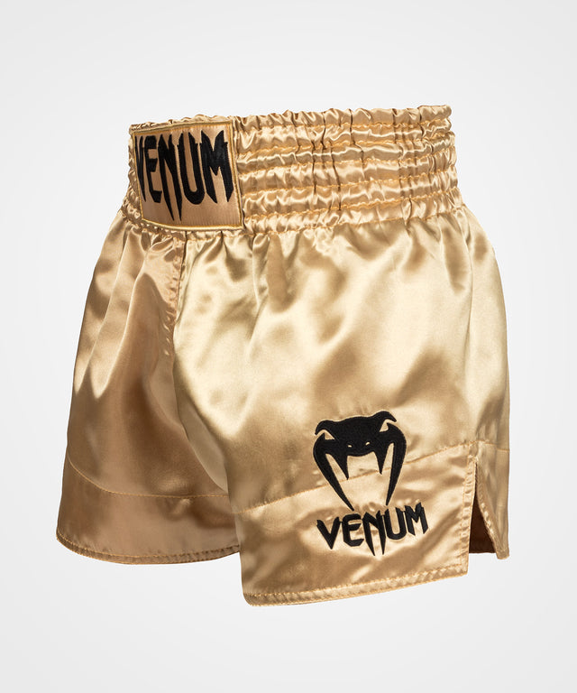 Venum Kickboxing shorts Classic - guld/sort