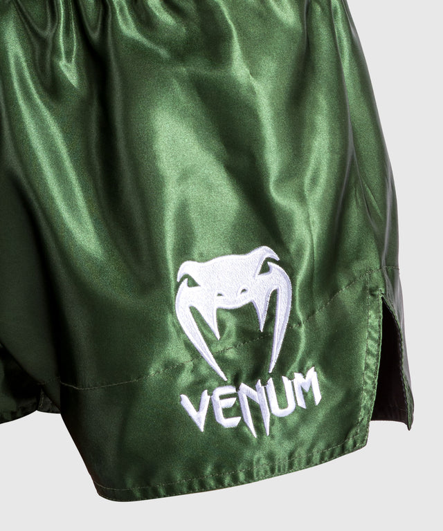Venum Kickboxningsshorts Classic 2.0 – Grön/Vit