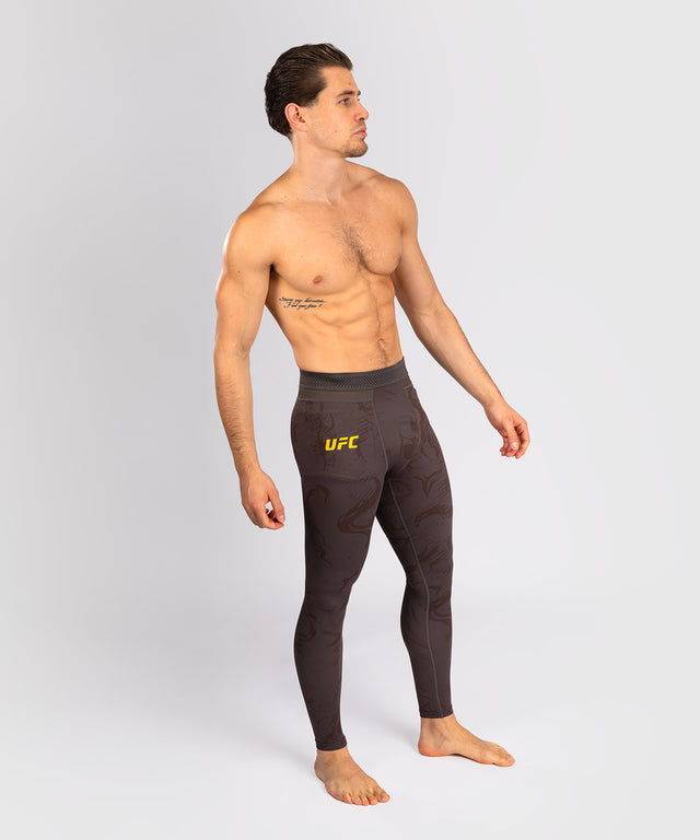 Shorts de compression Venum UFC Spats Fusion Fight Week – Marron