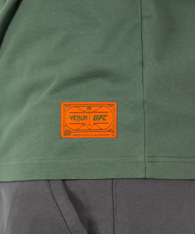 Venum UFC T-Shirt Ulti-Man - Caqui Verde/Laranja