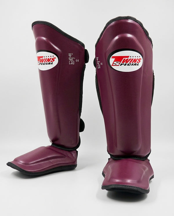 Twins Schienbeinschoner SGS7 – Bordeauxrot