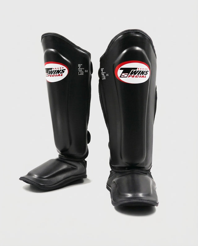Twins Skinnebensbeskyttere SGS7 – Sort
