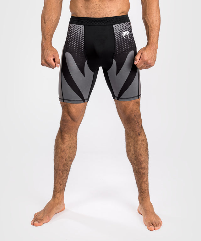 Shorts de compression Venum Attack – Noir/Gris
