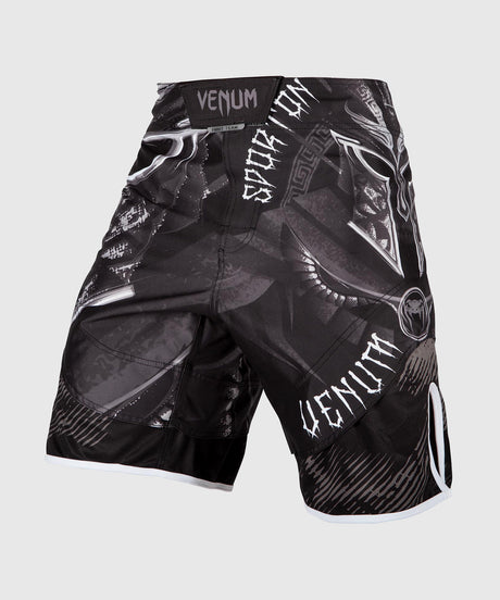 MMA trenky Venum Gladiator 3.0 – Černé/Šedé/Bílé