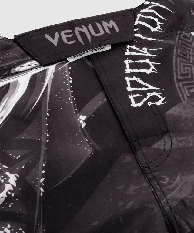 MMA trenky Venum Gladiator 3.0 – Černé/Šedé/Bílé