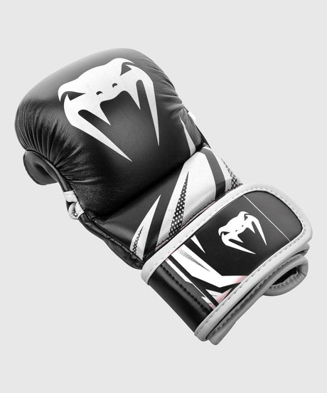Rękawice MMA sparingowe Venum Challenger 3.0 – Czarno-białe