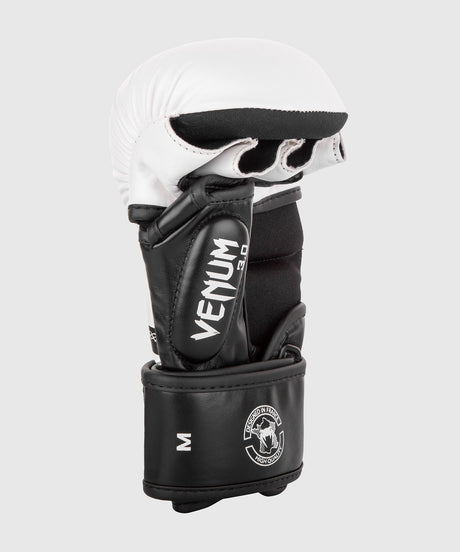 Rękawice MMA Venum Challenger Sparring 3.0 – Białe/Czarne