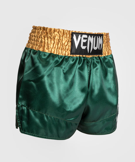 Venum Kickbox-Shorts Classic 2.0 – Grün/Gold/Weiß