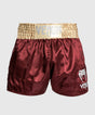 Calções de kickboxing Venum Classic 2.0 – Vermelho Bordeaux/Ouro/Branco