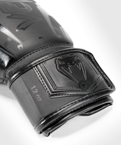 Venum Elite Evo Boxing Gloves – Black/Black