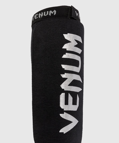 Venum Kickboks Benskydd Kontact – Svart/Silver