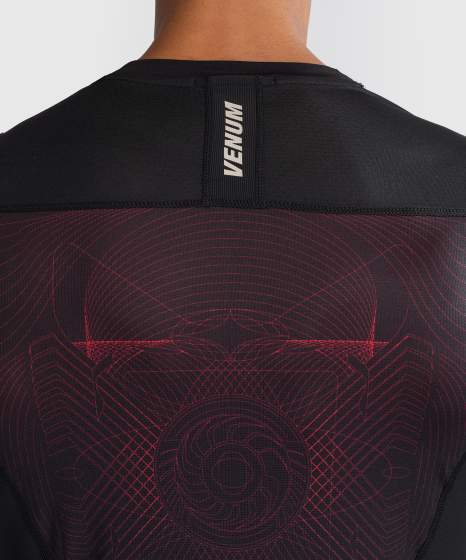 Rashguard Venum G-Fit Air manches longues – Noir/Rouge