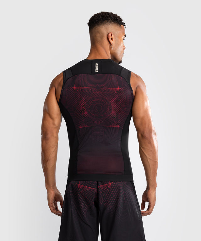 Rashguard senza maniche Venum G-Fit Air – Nero/Rosso