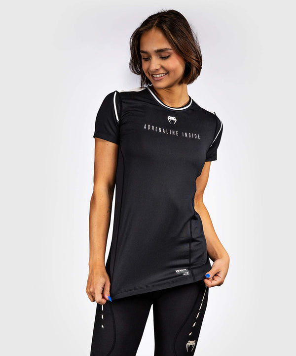 Venum Dry-Tech T-Shirt Adrenaline – Schwarz/Ivory