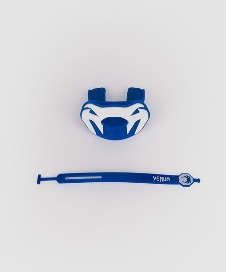 Ochraniacze na zęby Venum Elite Lipguard Logo Edition – Niebieskie/Białe