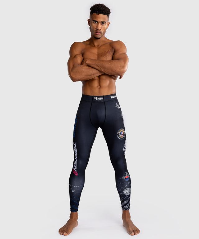 Venum x TEKKEN 8 Spats – Paul Phoenix – Noir/Bleu