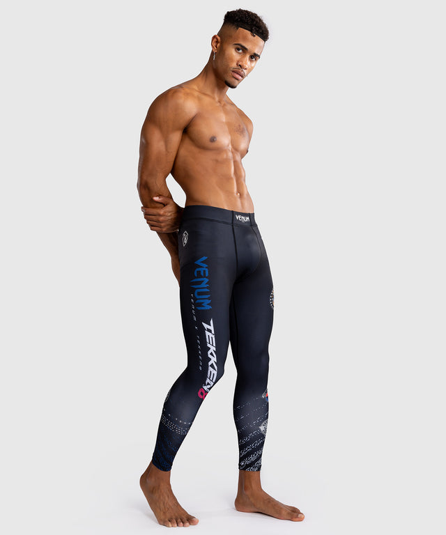 Venum x TEKKEN 8 Spats – Paul Phoenix – Noir/Bleu