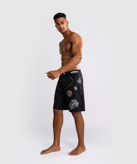 MMA trenky Venum x TEKKEN 8 – Paul Phoenix – Černé