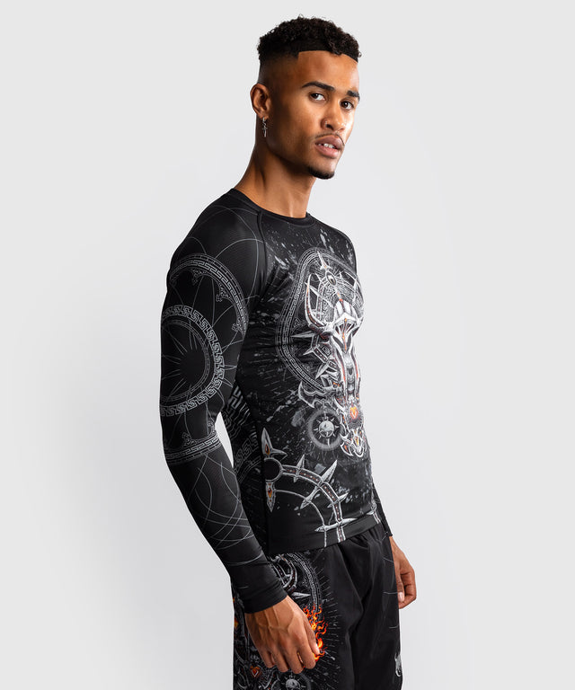 Venum Rashguard Gladiator 5.0 Långärmad – Svart/Silver
