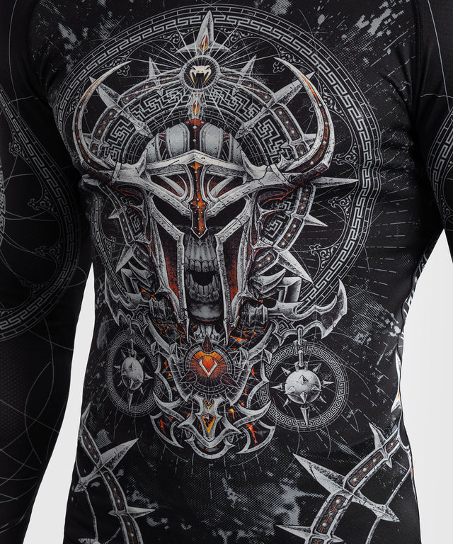 Venum Rashguard Gladiator 5.0 Långärmad – Svart/Silver