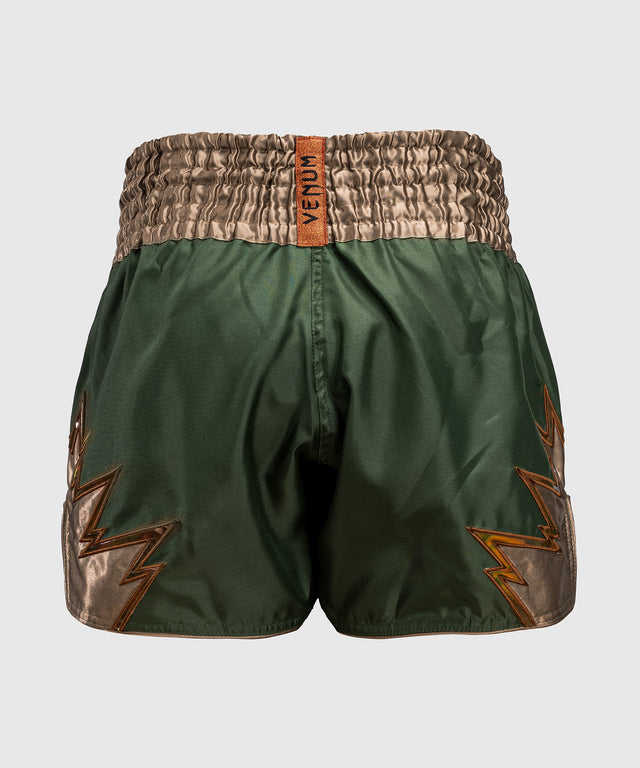 Venum Inferno Muay Thai-shorts - Khaki Grön/Brons