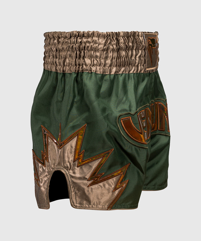 Venum Inferno Muay Thai-shorts - Khaki Grön/Brons