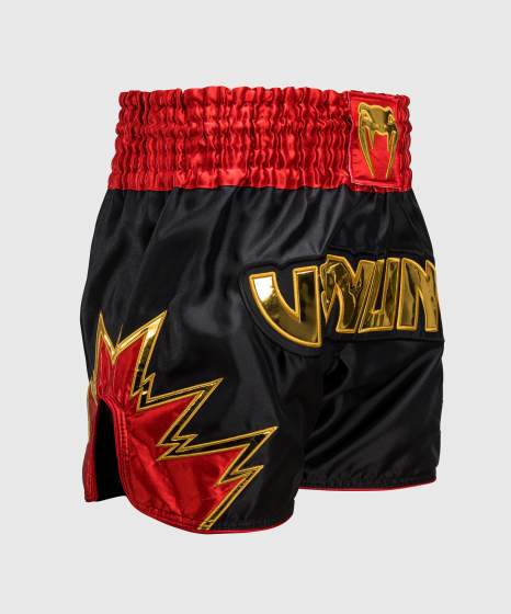 Pantaloncini Kickboxing Venum Inferno – Nero/Rosso/Oro